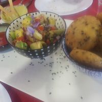 Arepitas riquísimas at Hierbas Dulces in Gijon