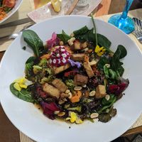 buddha bowl at Hierbas Dulces in Gijon