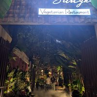 Front at Sangha Vegetarian Restaurant in Da Nang