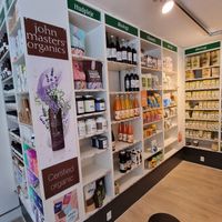 Some food items at Helsemin in Vejle