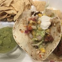 tacos at Black Leaf Vegan Food Truck in Indianapolis