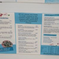 Menu at Western Woodfired Pizza in Denham