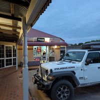 Outside at Western Woodfired Pizza in Denham