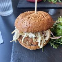 BBQ Jackfruit Burger #Veganuary at Fitology Kitchen in Chislehurst