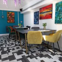 Upstairs seating at Fitology Kitchen in Chislehurst