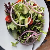 Large tossed salad with house dressing   at Pilot House in Sandwich