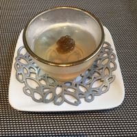 Vegan jelly dessert at Linio  in Tokyo