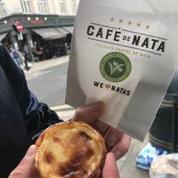 Vegan pasteis de nata at Cafe de Nata in London