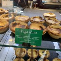 Vegan Custard Tart / Pastel de Nata at Cafe de Nata in London