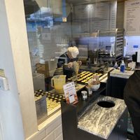 Natas being made  at Cafe de Nata in London