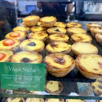Vegan pastel de natas   at Cafe de Nata in London