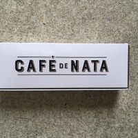 Cafe de Nata box at Cafe de Nata in London
