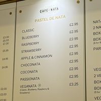   at Cafe de Nata in London