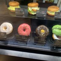Donut choices at 2foods - Shibuya Loft in Tokyo
