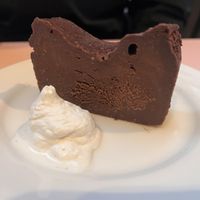 Gateau chocolat and soy cream  at 2foods - Shibuya Loft in Tokyo
