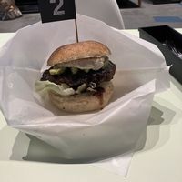 teriyaki avo burger  at 2foods - Shibuya Loft in Tokyo