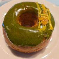 Matcha donut at 2foods - Shibuya Loft in Tokyo