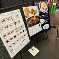 Signs at entrance .  at 2foods - Shibuya Loft in Tokyo