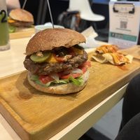Original spicey burger  at 2foods - Shibuya Loft in Tokyo