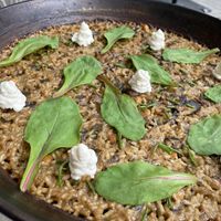 Paella mar y montaña at PÖTSTOT in Barcelona