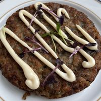 Tortilla vegana de berenjena  at PÖTSTOT in Barcelona