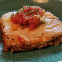 Lasagna at PÖTSTOT in Barcelona