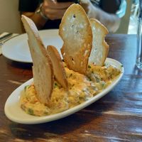 Creamy salad at PÖTSTOT in Barcelona