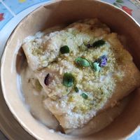 Canelones trufados at PÖTSTOT in Barcelona