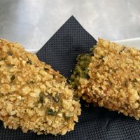 spinach croquettes  at PÖTSTOT in Barcelona