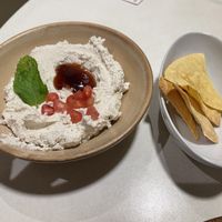 Fermented Cashew cheese  at PÖTSTOT in Barcelona