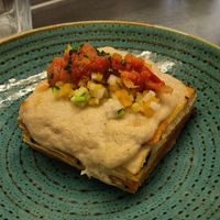 Veggie Lasagna at PÖTSTOT in Barcelona