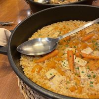 Arroz de tofu y calabaza  at PÖTSTOT in Barcelona