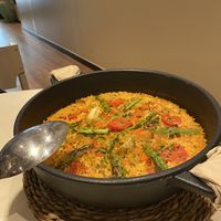 Vegan paella  at PÖTSTOT in Barcelona