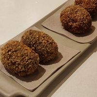 Croquetas at PÖTSTOT in Barcelona
