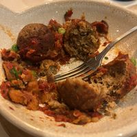 albóndigas de soja  at PÖTSTOT in Barcelona