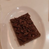Chocolate cake at PÖTSTOT in Barcelona