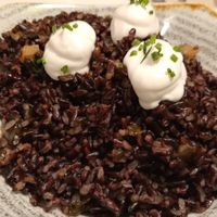Arroz negro at PÖTSTOT in Barcelona