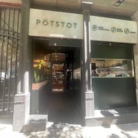 Front of the restaurant   at PÖTSTOT in Barcelona