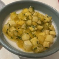 Mango coco flam  at PÖTSTOT in Barcelona