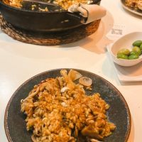 Seasonal Mushroom paella #Veganuary at PÖTSTOT in Barcelona