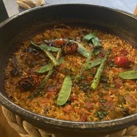 Paella verdure  at PÖTSTOT in Barcelona