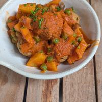 Meatballs at PÖTSTOT in Barcelona