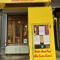 Frontage at Berber Street Food in New York City