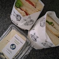 Club sandwiches and Honestly Tasty cheddah. at Faux Butcher - Online Store in Nottingham