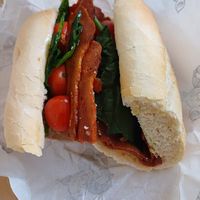 Can't remember the name but the baguette was fab! at Faux Butcher - Online Store in Nottingham