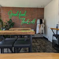 Interior at Misty's Plant Based Foods in Monroe