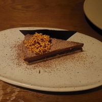 Aztec tart (chilli chocolate) at Lona Misa in South Yarra