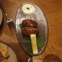 Croquettes (terrible photo but definitely get) at Lona Misa in South Yarra