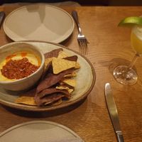 Chorizo con queso at Lona Misa in South Yarra