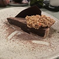Chocolate tart   at Lona Misa in South Yarra